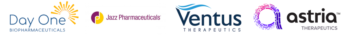 Day One Biopharmaceuticals, Jazz Pharmaceuticals, Ventus Therapeutics, Astria Therapeutics